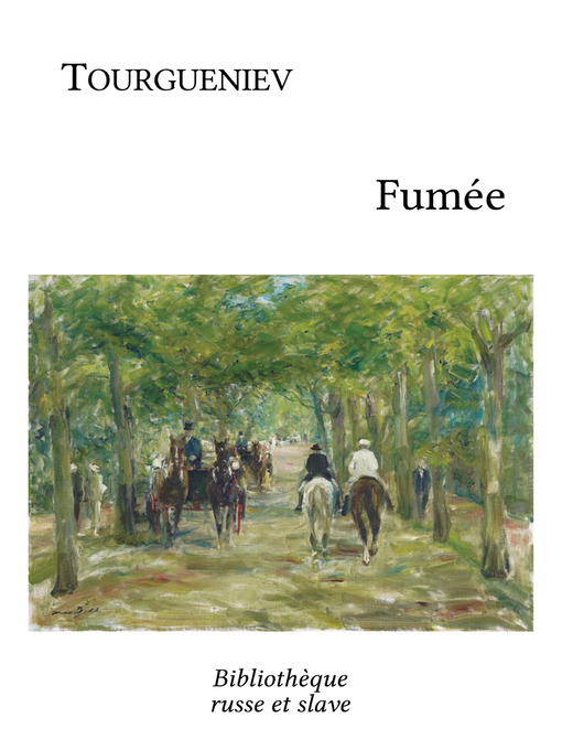 Cover of Fumée